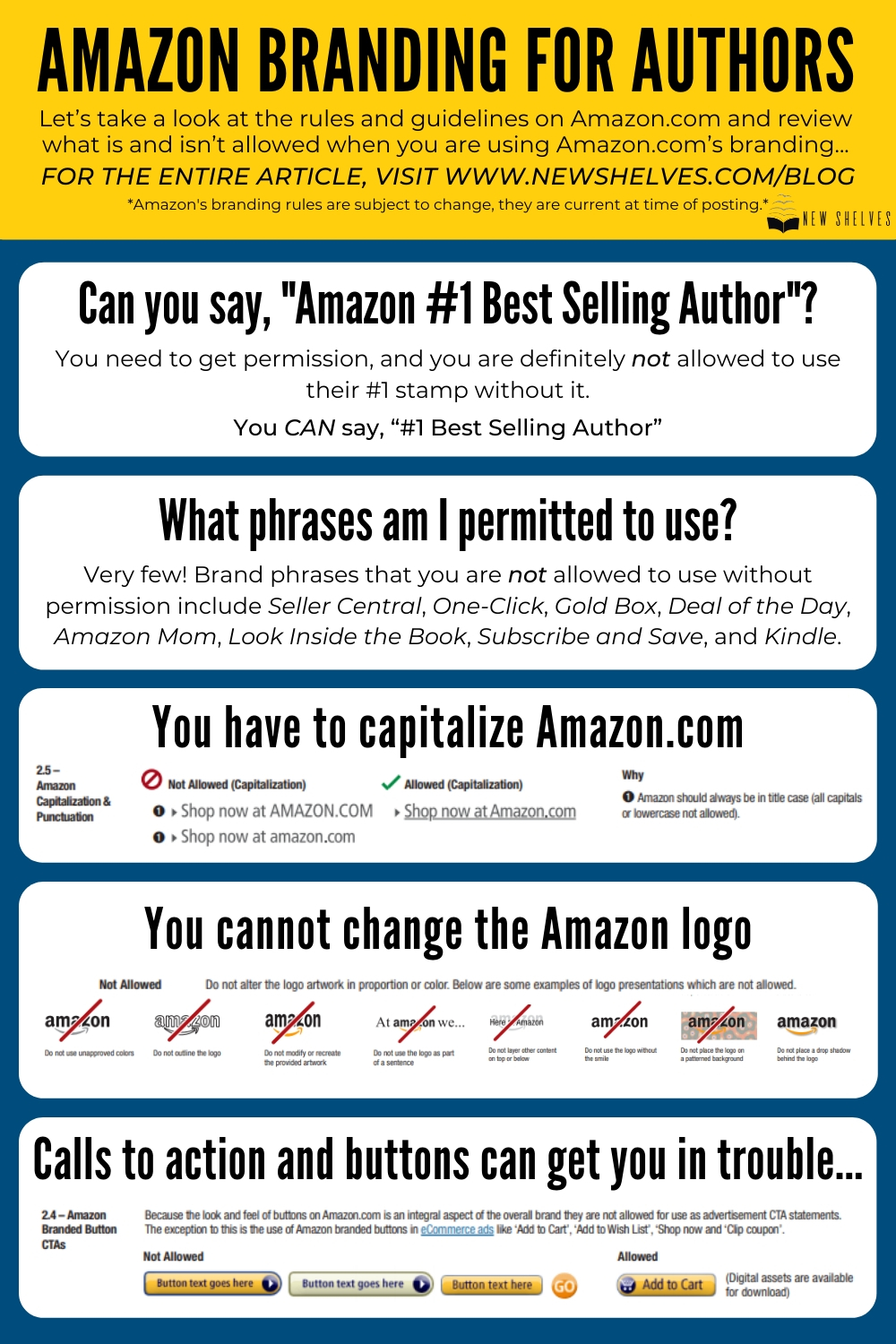 Authors Being Penalized for Using Amazon Logos & Images